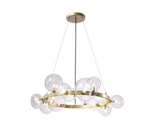 Подвесная люстра Crystal Lux Agata SP15 V2 Gold/Transparente Подвесная люстра Crystal Lux Agata SP15 V2 Gold/Transparente