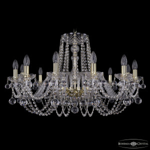 Подвесная люстра Bohemia Ivele Crystal 1402/12/300 G Balls