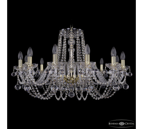 Подвесная люстра Bohemia Ivele Crystal 1402/12/300 G Balls Подвесная люстра Bohemia Ivele Crystal 1402/12/300 G Balls