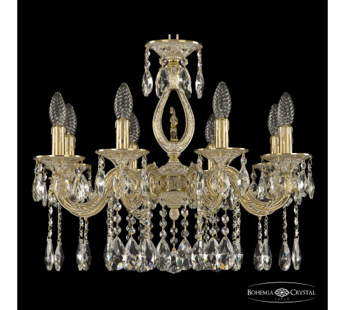 Подвесная люстра Bohemia Ivele Crystal Florence 71401/8/175 A GW FH1S Подвесная люстра Bohemia Ivele Crystal Florence 71401/8/175 A GW FH1S