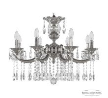 Подвесная люстра Bohemia Ivele Crystal Verona 72208/8/210 A Ni