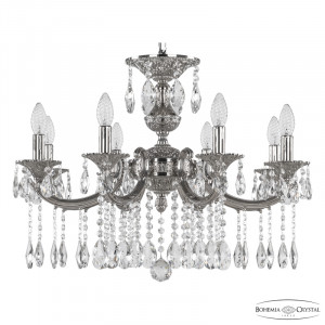 Подвесная люстра Bohemia Ivele Crystal Verona 72208/8/210 A Ni