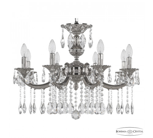 Подвесная люстра Bohemia Ivele Crystal Verona 72208/8/210 A Ni