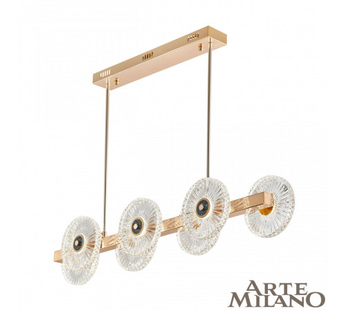 Подвесная люстра Arte Milano 3653.L850.W180.H600.LED G Подвесная люстра Arte Milano 3653.L850.W180.H600.LED G