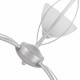 Подвесная люстра Arte Milano Amalfi 330656/3 WT+SL