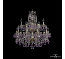Подвесная люстра Bohemia Ivele Crystal 1410/10+5/195/2d G V7010