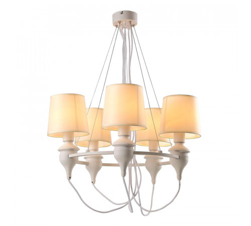 Подвесная люстра Arte Lamp Sergio A3326LM-5WH Подвесная люстра Arte Lamp Sergio A3326LM-5WH