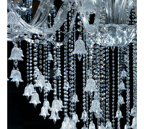 Подвесная люстра DeLight Collection Moollona MD1102709-15A chrome Подвесная люстра DeLight Collection Moollona MD1102709-15A chrome