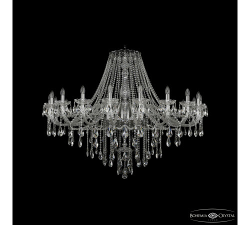 Подвесная люстра Bohemia Ivele Crystal 1415/20/530 Ni Подвесная люстра Bohemia Ivele Crystal 1415/20/530 Ni