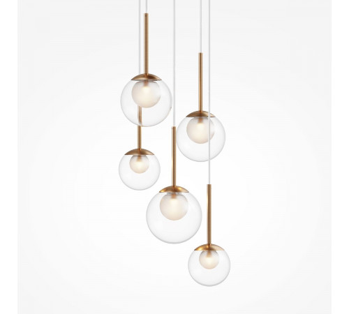 Подвесная люстра Maytoni Basic form MOD521PL-05G Подвесная люстра Maytoni Basic form MOD521PL-05G