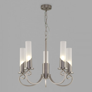 Подвесная люстра Eurosvet 60117/5 никель