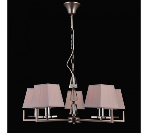 Подвесная люстра Natali Kovaltseva 75006/5C SILVER GRAY Подвесная люстра Natali Kovaltseva 75006/5C SILVER GRAY