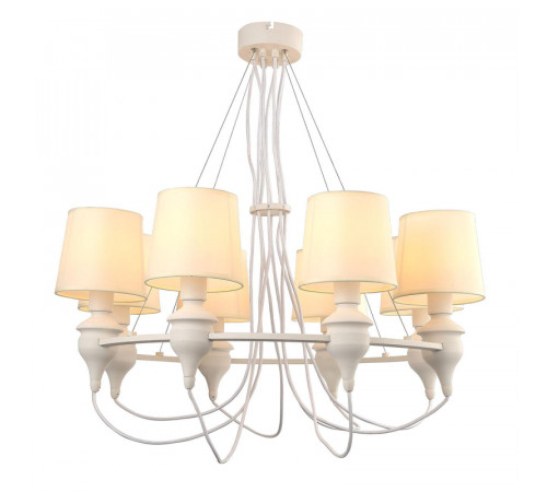 Подвесная люстра Arte Lamp Sergio A3326LM-8WH Подвесная люстра Arte Lamp Sergio A3326LM-8WH