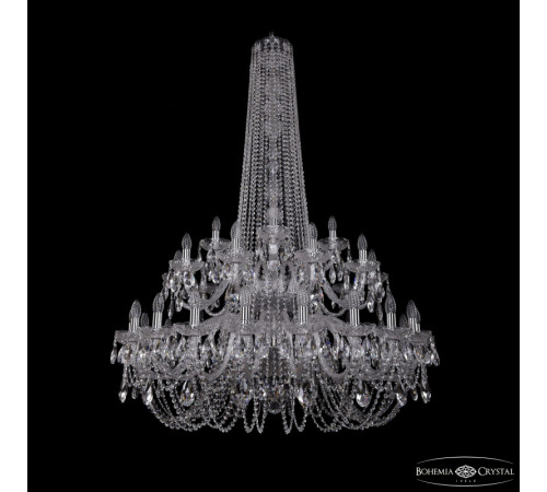 Подвесная люстра Bohemia Ivele Crystal 1402/20+10+5/400/h-160/2d Ni Подвесная люстра Bohemia Ivele Crystal 1402/20+10+5/400/h-160/2d Ni