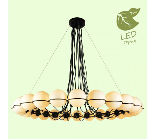 Подвесная люстра Lussole Loft Seneca GRLSP-8176 Подвесная люстра Lussole Loft Seneca GRLSP-8176