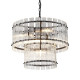 Подвесная люстра Delight Collection Ruby KG1112P-7 black/clear