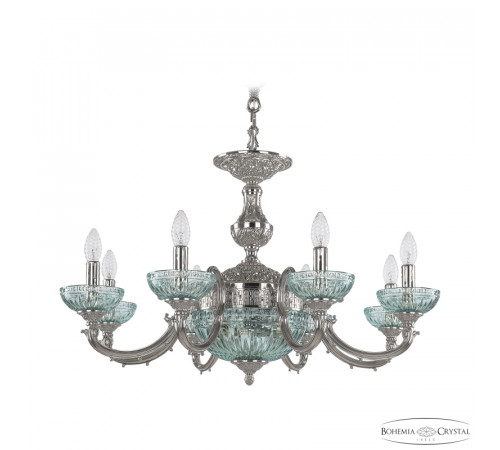 Подвесная люстра Bohemia Ivele Crystal Verona 72209P/8/210 Ni P Birusa/M-1G