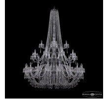 Подвесная люстра Bohemia Ivele Crystal 1403/20+10+5/530/h-203/3d Ni