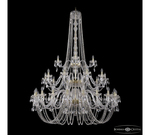 Подвесная люстра Bohemia Ivele Crystal 1402/20+10+5/530/h-206/3d G Подвесная люстра Bohemia Ivele Crystal 1402/20+10+5/530/h-206/3d G