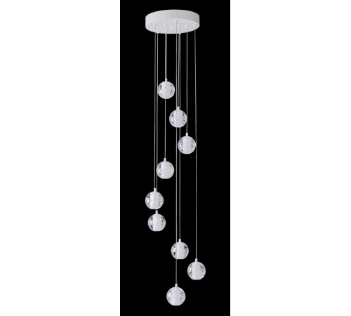 Подвесная люстра Crystal Lux Gaspar GASPAR SP9 D300 WHITE