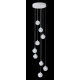 Подвесная люстра Crystal Lux Gaspar GASPAR SP9 D300 WHITE