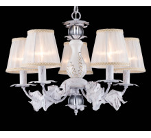 Подвесная люстра Natali Kovaltseva LADY 70043-5C WHITE GOLD