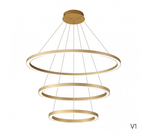 Подвесная люстра Crystal Lux FORTUNA SP158W LED GOLD Подвесная люстра Crystal Lux FORTUNA SP158W LED GOLD