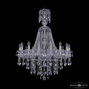 Подвесная люстра Bohemia Ivele Crystal 1415/16/300/XL-108 Ni
