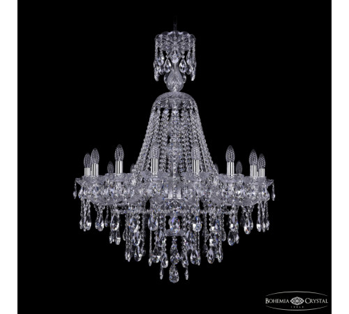 Подвесная люстра Bohemia Ivele Crystal 1415/16/300/XL-108 Ni Подвесная люстра Bohemia Ivele Crystal 1415/16/300/XL-108 Ni