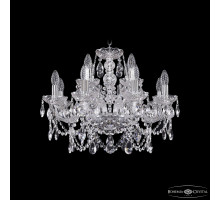 Подвесная люстра Bohemia Ivele Crystal 1411/8+4/195 Ni