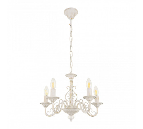 Подвесная люстра Arte Milano 342620/5 WT+G Подвесная люстра Arte Milano 342620/5 WT+G