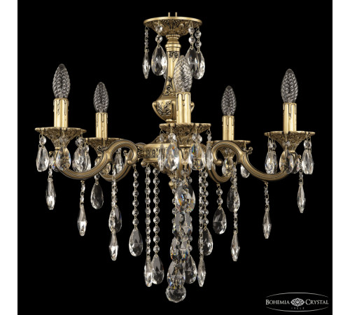 Подвесная люстра Bohemia Ivele Crystal AL78101/5/175 B AGB