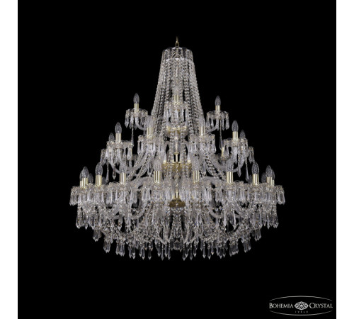 Подвесная люстра Bohemia Ivele Crystal 1403/20+10+5/400/3d G