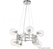 Подвесная люстра Crystal Lux LUXURY SP8 CHROME