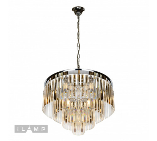 Подвесная люстра iLamp Triumph 7382/6+3+1P CR Подвесная люстра iLamp Triumph 7382/6+3+1P CR