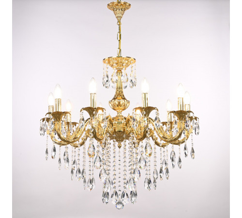 Подвесная люстра Bohemia Ivele Crystal AL79101/10/250 B G Подвесная люстра Bohemia Ivele Crystal AL79101/10/250 B G