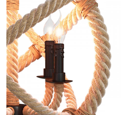 Подвесная люстра LOFT IT Rope Loft1194-5 Подвесная люстра LOFT IT Rope Loft1194-5