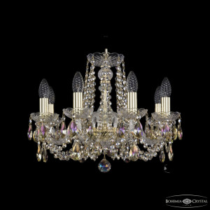Подвесная люстра Bohemia Ivele Crystal 1402/8/160 G R801