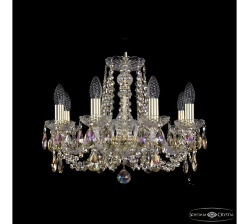 Подвесная люстра Bohemia Ivele Crystal 1402/8/160 G R801