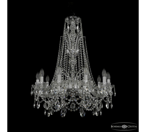 Подвесная люстра Bohemia Ivele Crystal 1411/10/240/XL-84 Ni