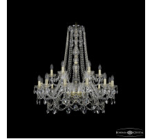 Подвесная люстра Bohemia Ivele Crystal 1411/12+6/300/h-94 G