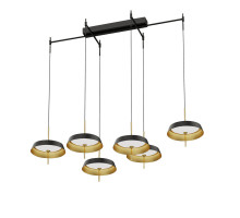 Подвесная люстра DeLight Collection MD18001061-6B  black/gold