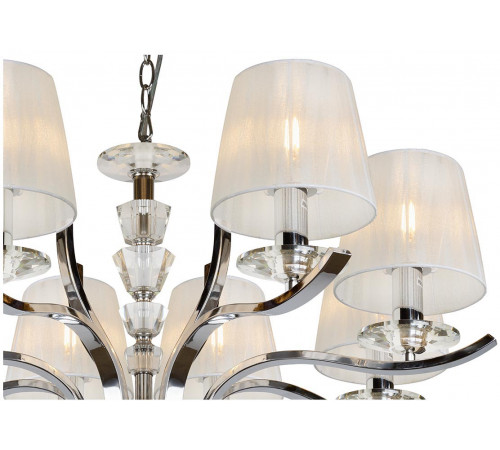 Подвесная люстра iLamp Omega RM5231/8CR Подвесная люстра iLamp Omega RM5231/8CR