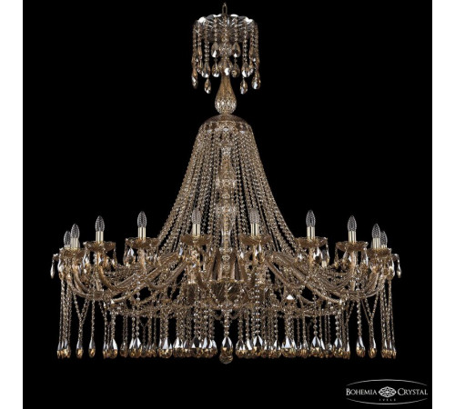 Подвесная люстра Bohemia Ivele Crystal 1413/20/530/XL-158 G M721 Подвесная люстра Bohemia Ivele Crystal 1413/20/530/XL-158 G M721