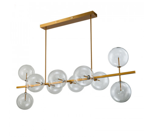 Подвесная люстра Delight Collection Globe Mobile KG0965P-10L brass Подвесная люстра Delight Collection Globe Mobile KG0965P-10L brass