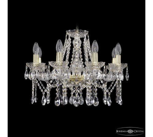 Подвесная люстра Bohemia Ivele Crystal 1413/8/200 G Подвесная люстра Bohemia Ivele Crystal 1413/8/200 G