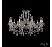 Подвесная люстра Bohemia Ivele Crystal 1403/10/300 G