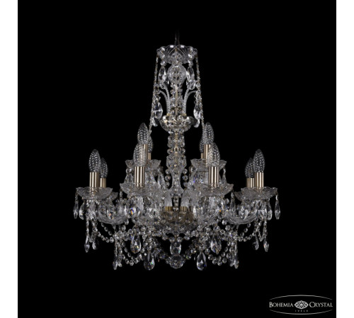 Подвесная люстра Bohemia Ivele Crystal 1411/8+4/195/XL-65 Pa Подвесная люстра Bohemia Ivele Crystal 1411/8+4/195/XL-65 Pa