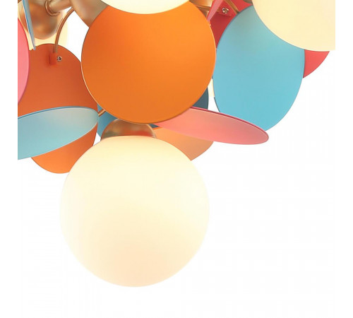 Подвесная люстра Lumien Hall Ilmari LH4136/6P-GD-MIX Подвесная люстра Lumien Hall Ilmari LH4136/6P-GD-MIX