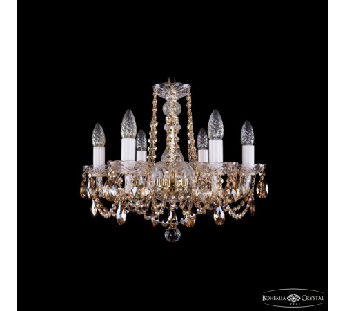 Подвесная люстра Bohemia Ivele Crystal 1402/6/160 G R721 Подвесная люстра Bohemia Ivele Crystal 1402/6/160 G R721